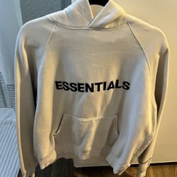 Essentials Beige Hoodie