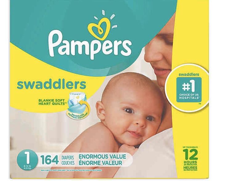 DIAPERS SIZE 1 pampers
