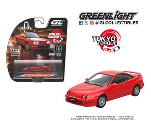 Greenlight 1:64 1994 Acura Integra GS-R with Custom Wheels Red