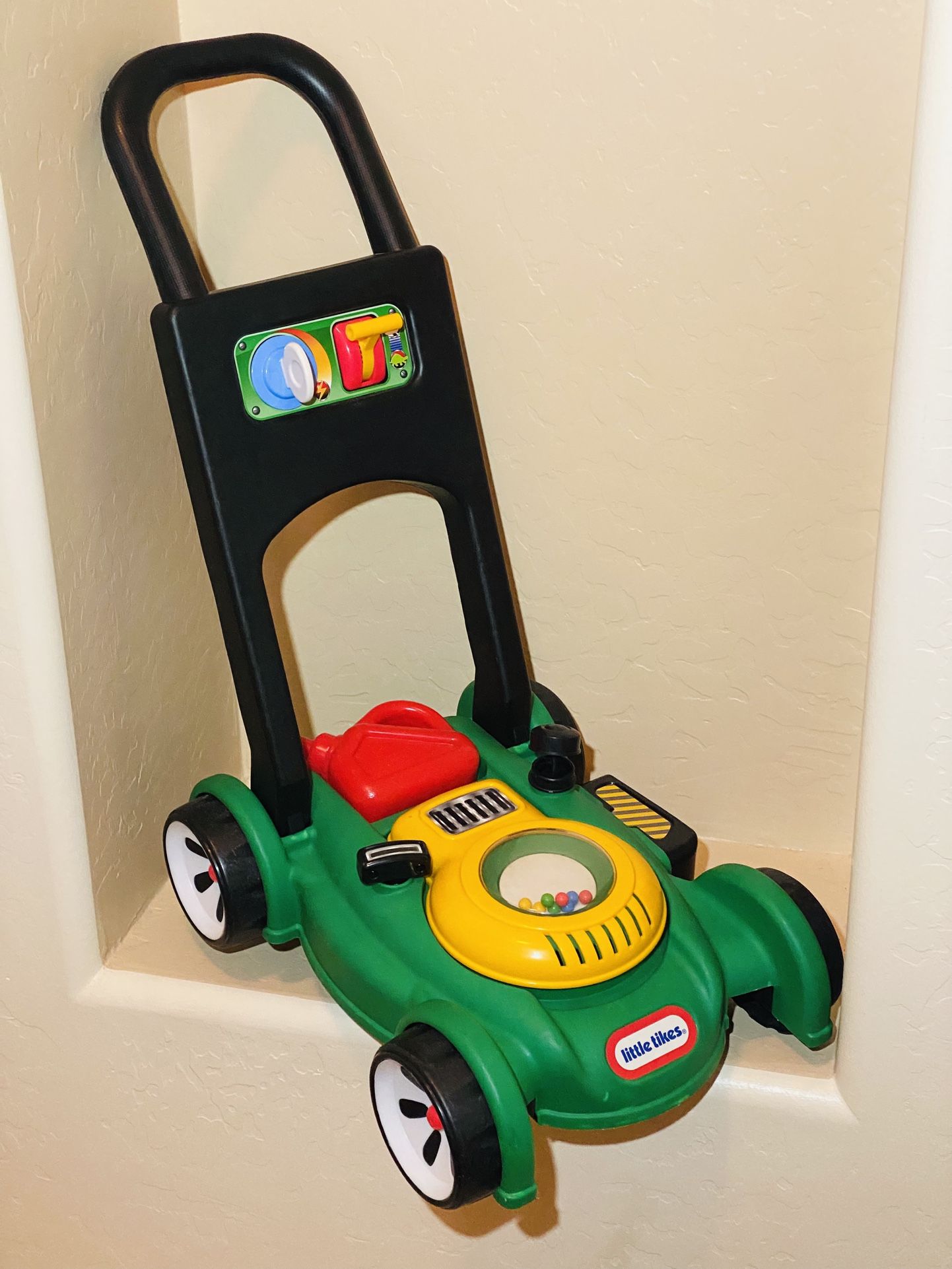 Little Tikes Push Toy Mower & Recycling Truck Bundle