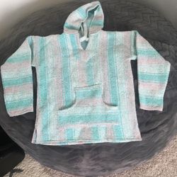 Mexican Hoodie Pullover New Size Medium 
