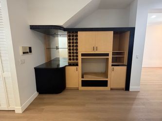 FREE if you remove it!!! Custom Built-In Bar Cabinet with Wine Rack - EXCELENT CONDITION