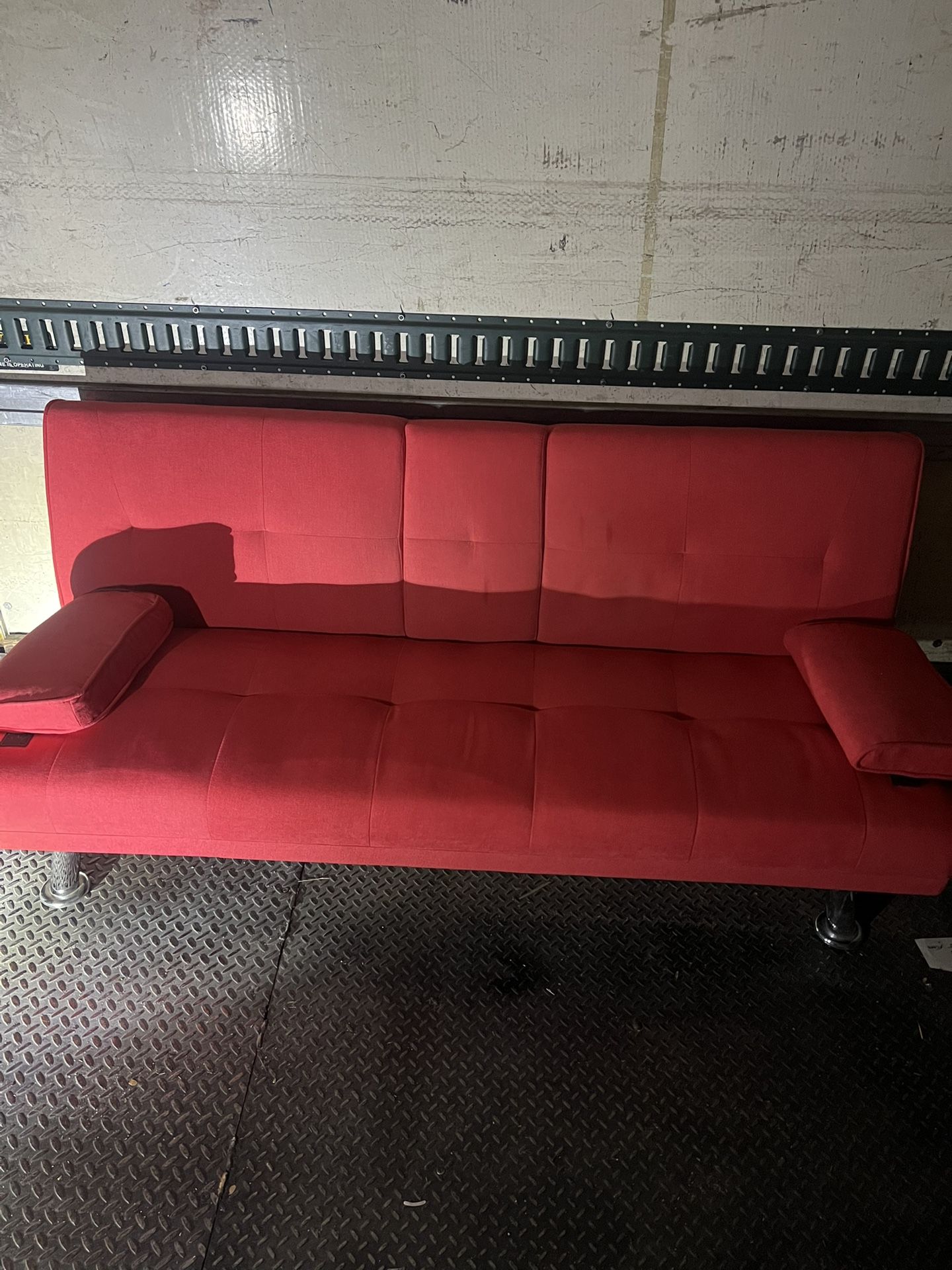 Red Sleeper Couch