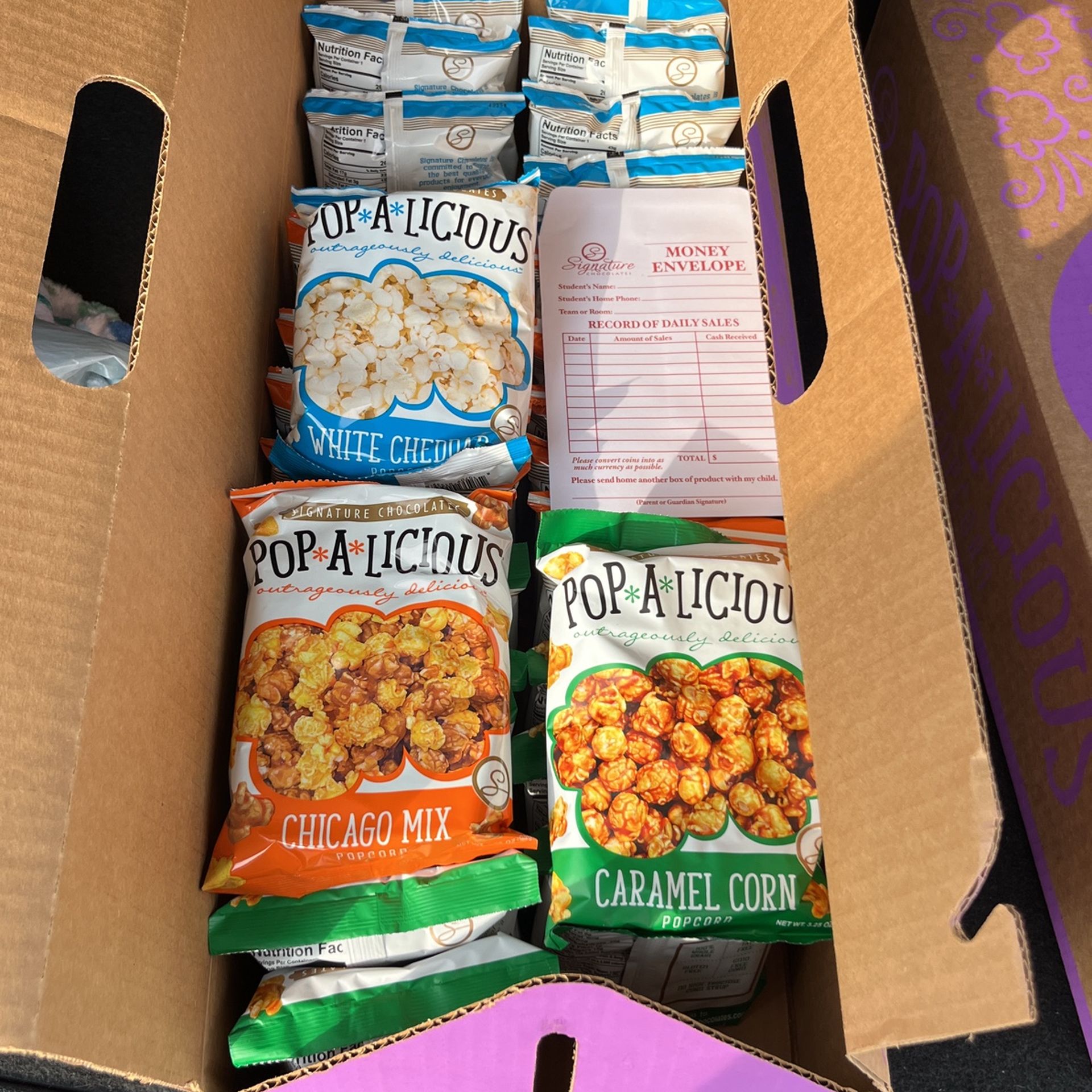 Selling Pop Corn For My Child School. $2 Each Bag I Deliver. 