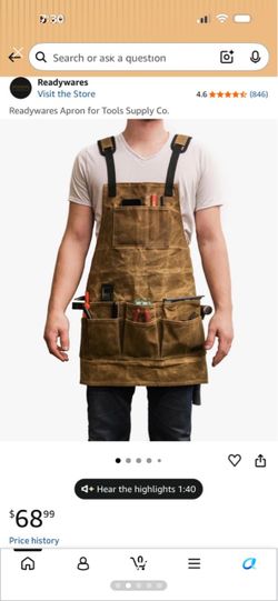Tool Apron Brand New