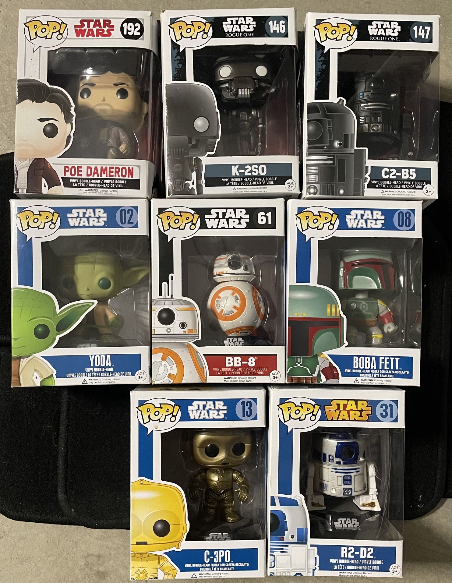 Star Wars Funko Pops