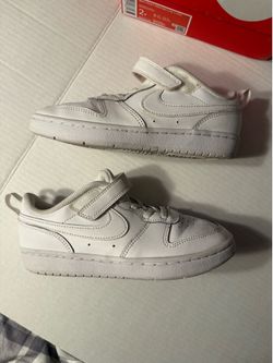 NIKE COURT BOROUGH LOW 2 (PSV) (size 2y)