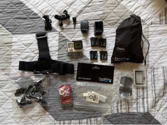GoPro Hero 4 plus accessories