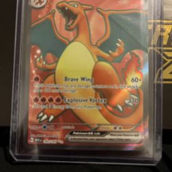 Charizard Sr Full Art 151 Pokémon Card