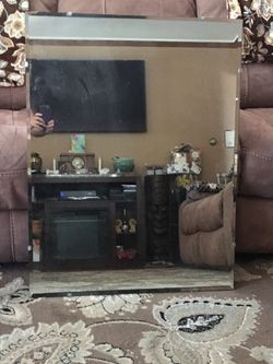 Vintage Beveled Mirror