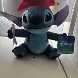 Stitch Graduation Plushie 