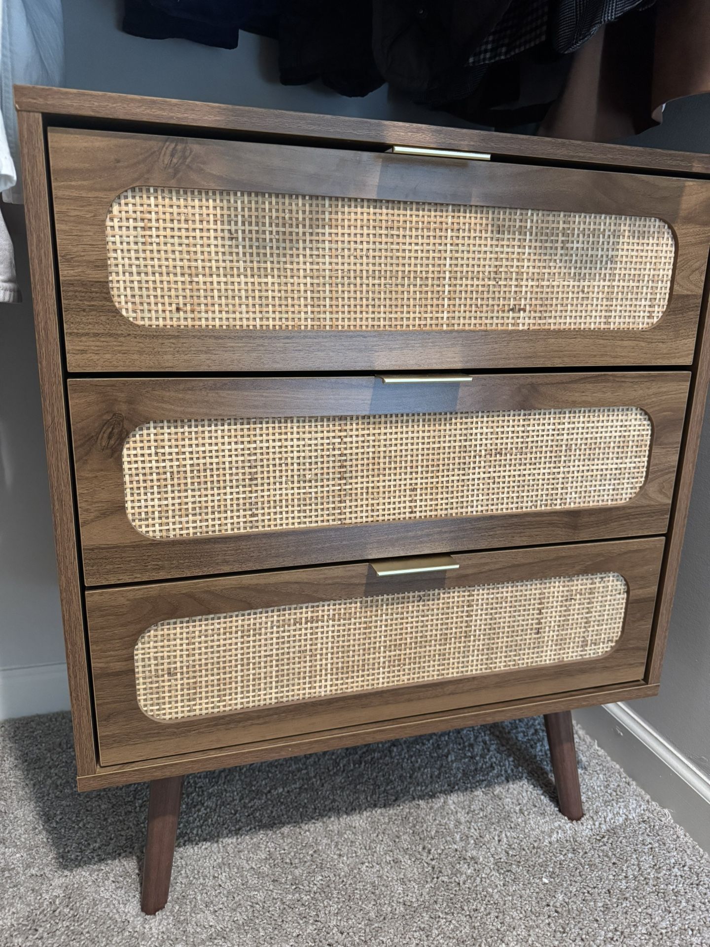 Small Rattan Dresser