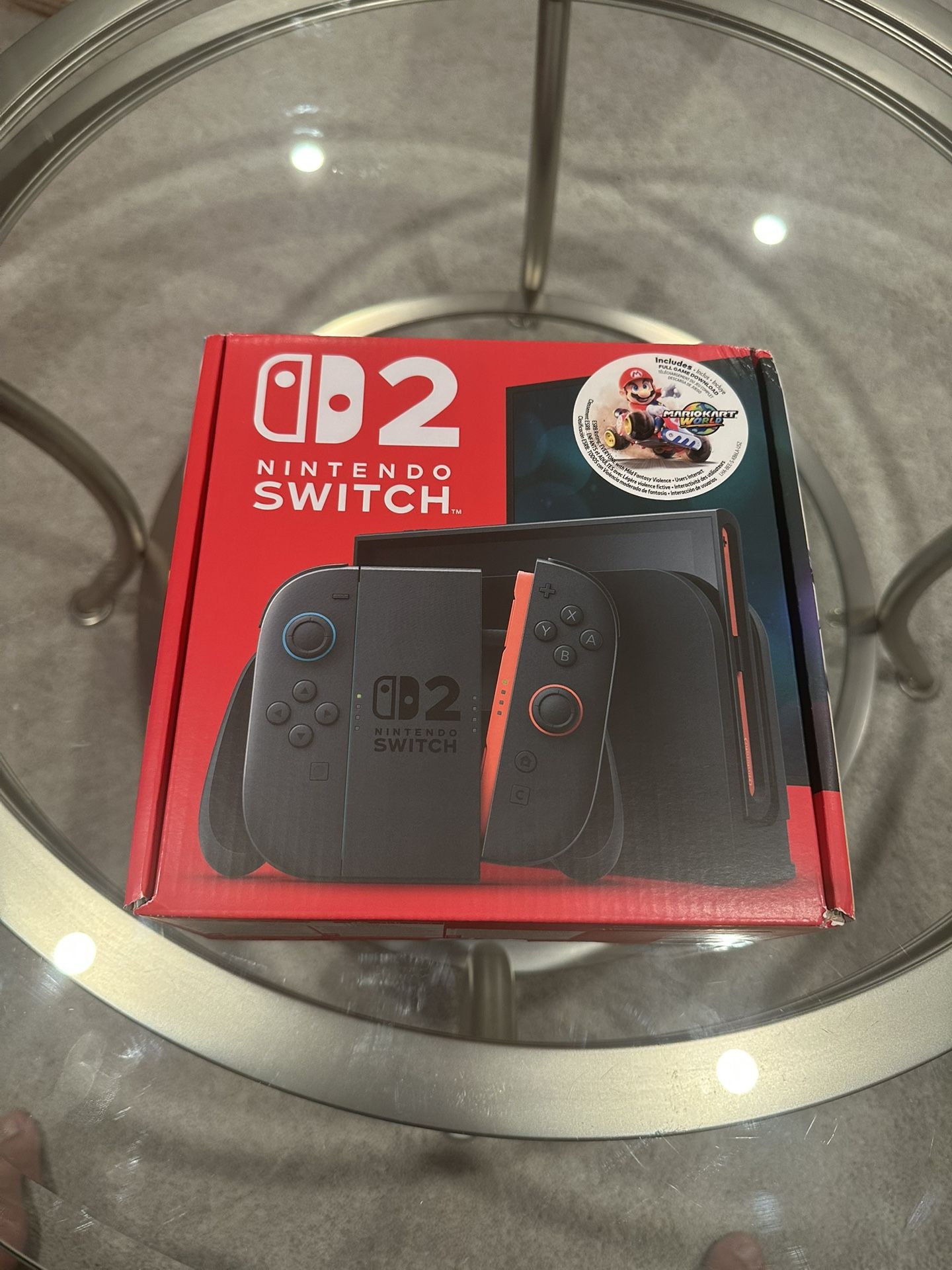 New Nintendo Switch 2 Mario Kart World Bundle