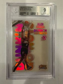 1998 iverson dunk N go nuts BGS 9