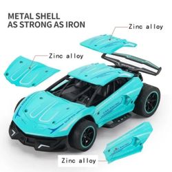 1:20 Rc Car High Speed Drift Remote Control Metal Shell Racing Toy