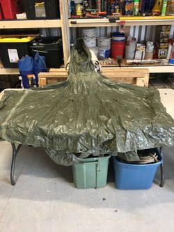 Poncho - Vietnam Authentic U.S. military