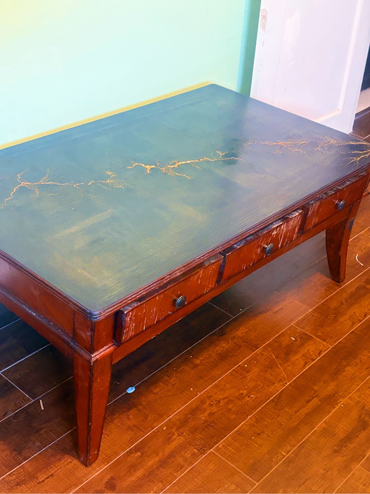 Custom Coffee Table Refurbished