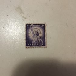 Us 3cent Postage Stamp 