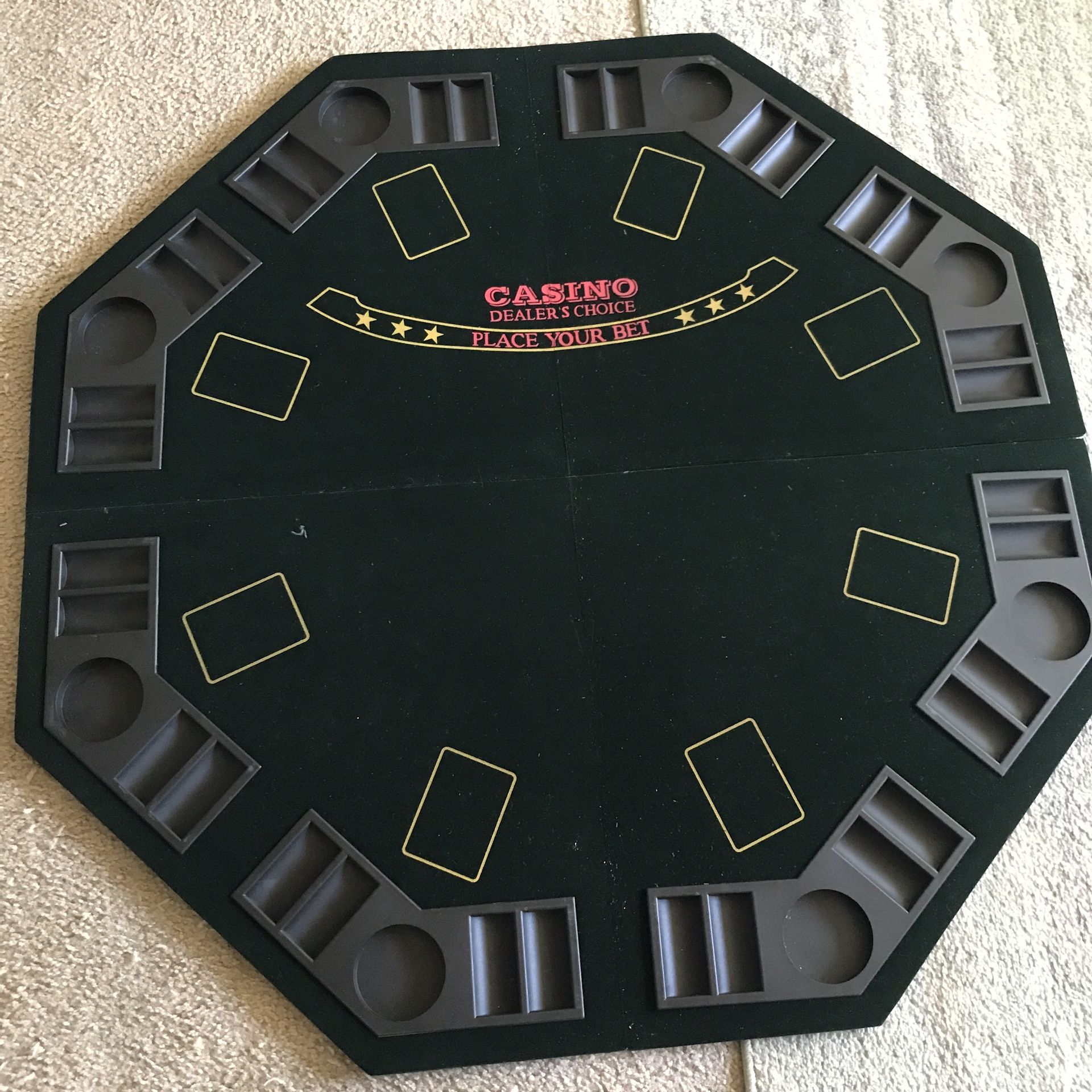 Casino Dealers Choice Poker Table top