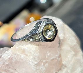 1930s deco ring