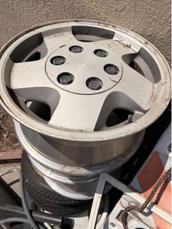 Chevy stock rims 6 lug