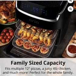 ⭐️⭐️⭐️ ARIA - Digital Air Fryer Oven; 10 Quart, 1700 Watts ⭐️⭐️⭐️
