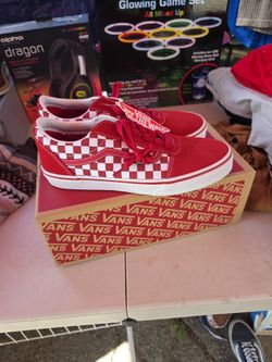 Brand New Checkered Vans Size 7
