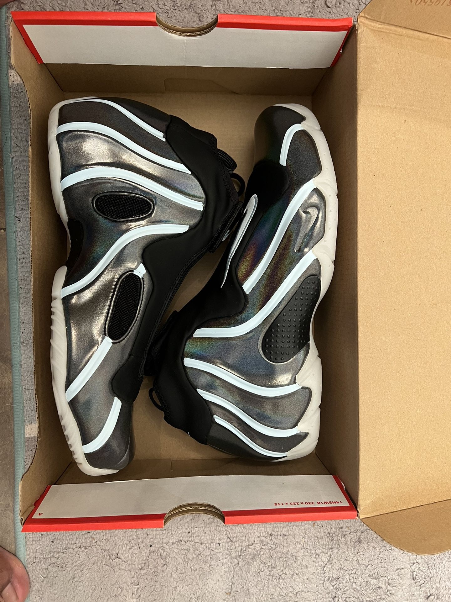 Nike Flightposite Topaz Mist Size 8.5