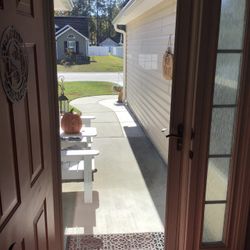 Full Screen Glass Storm Door