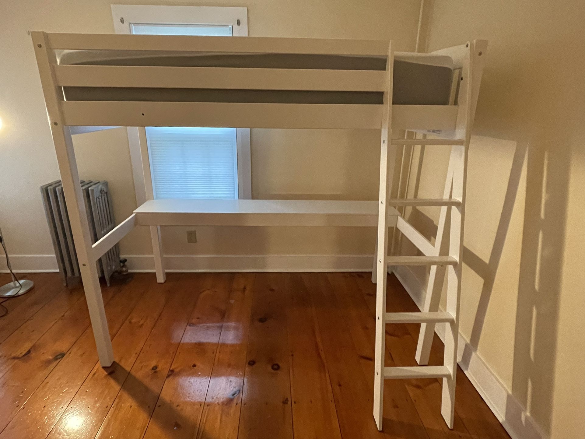 Bed Frame With Built In Desk And Mattress