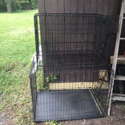 Black Wire Folding Crates 36” For $35,  15”&18” For $25 Each