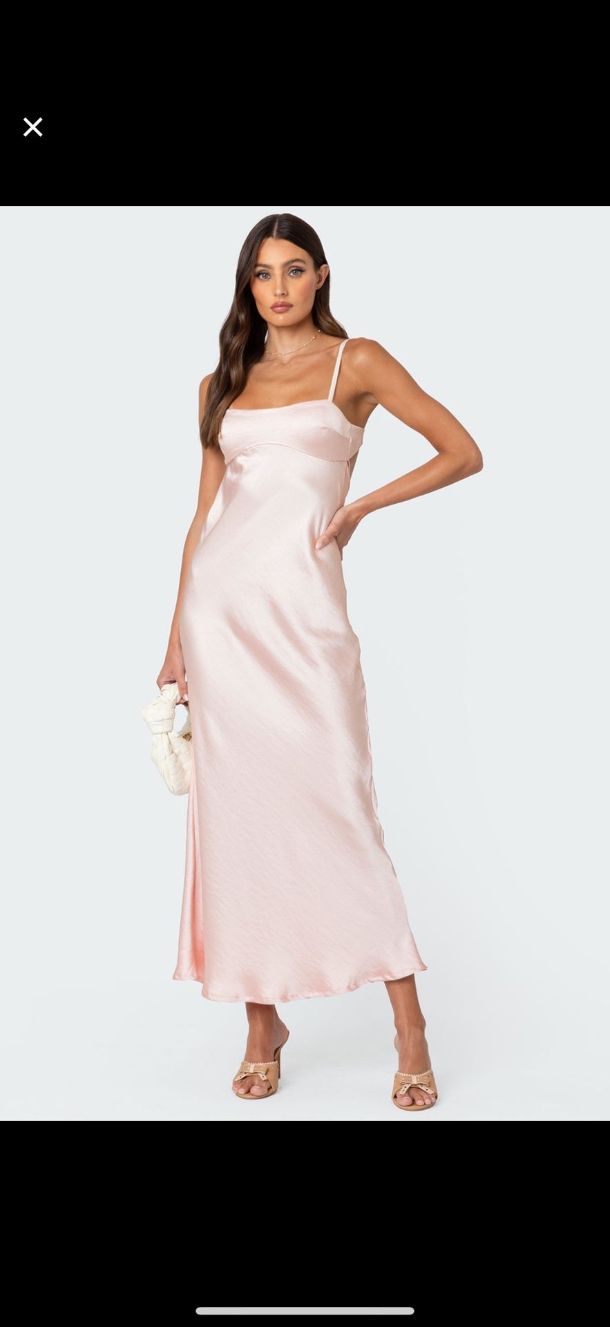 Elegant Satin Slip Dress