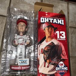 Ohtani 13 Strikeouts Bobblehead