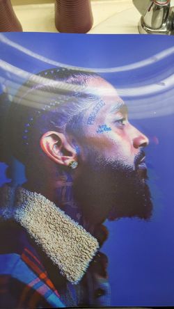 Holographic Nippsey Hussle poster
