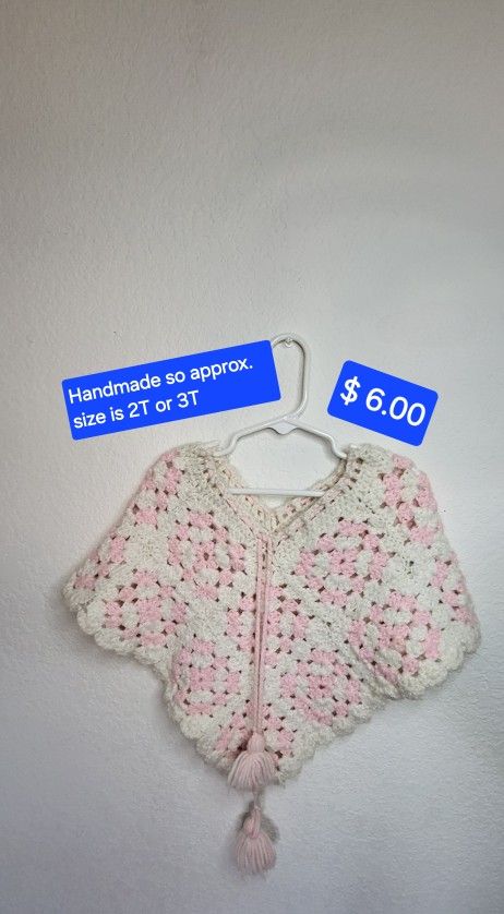 Handmade Shawl Approx. 2T Or 3T