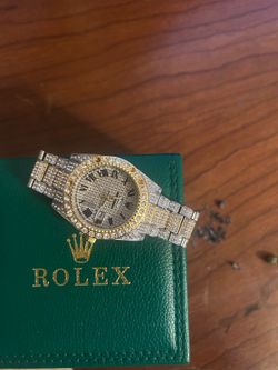 Moissanite rolex
