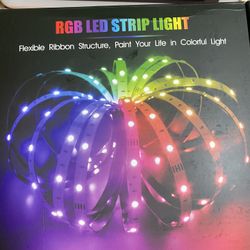 (brand new) LED strip light 100 feet, perfect color changing LED light, suitable for bedroom, room and home decoration