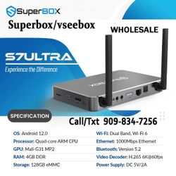 S7 ULTRA SUPER BOX   WHOLESALE PRICE TO THE PUBLIC NEW ARRIVAL 2025 !!!