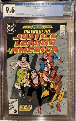 Justice League of America (1960 1st Series) 258 CGC 9.6