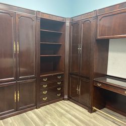 4 Piece Wall Unit