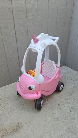 My Unicorn Coupe Ride On Push Car ( Price Firm!)