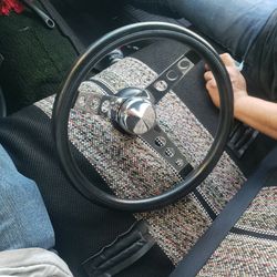 Doughnut Steering Wheel