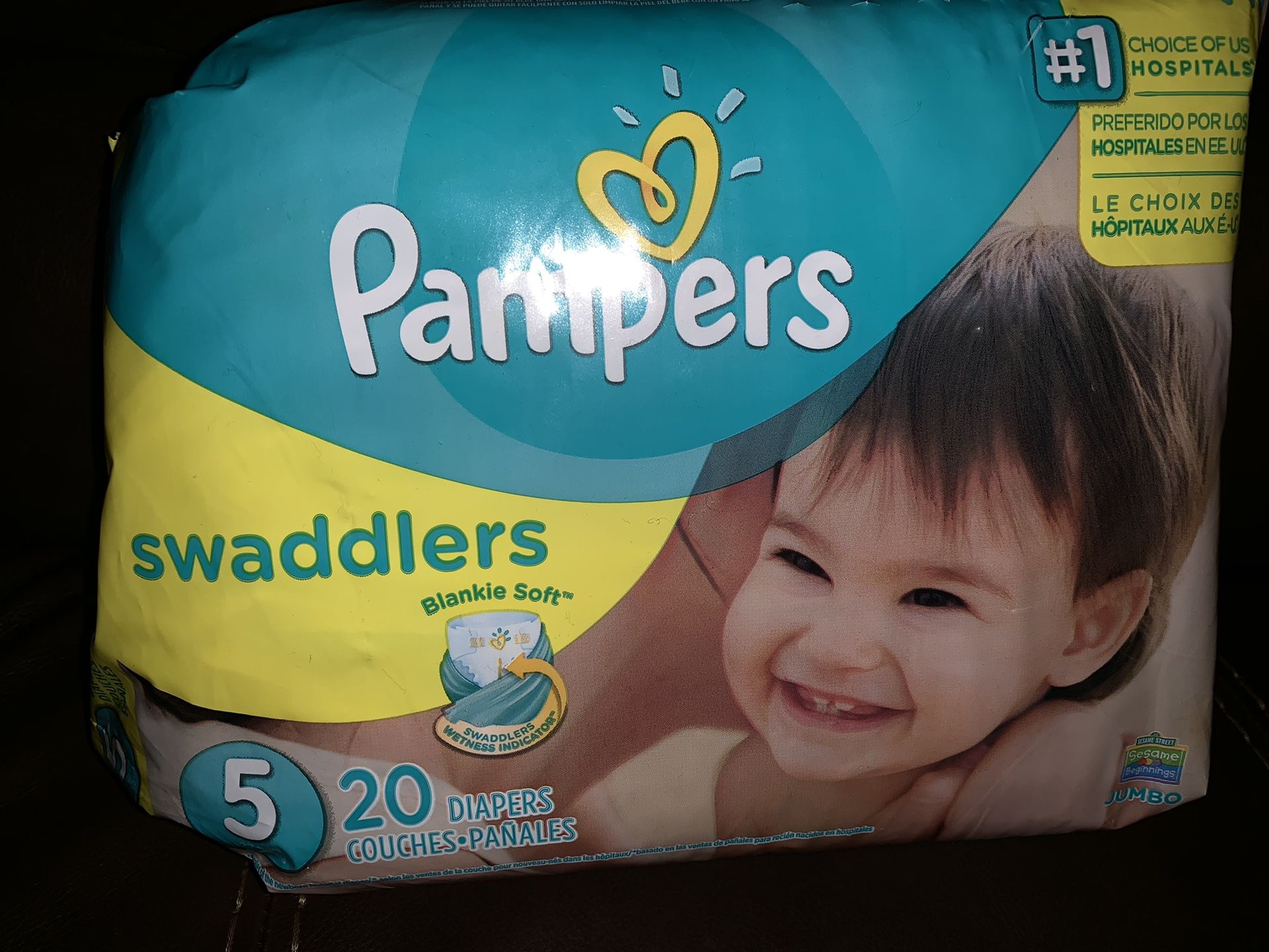 Pampers Swaddlers - Size 5 - 20 count