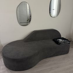 Modern Curved Boneless Sofa 