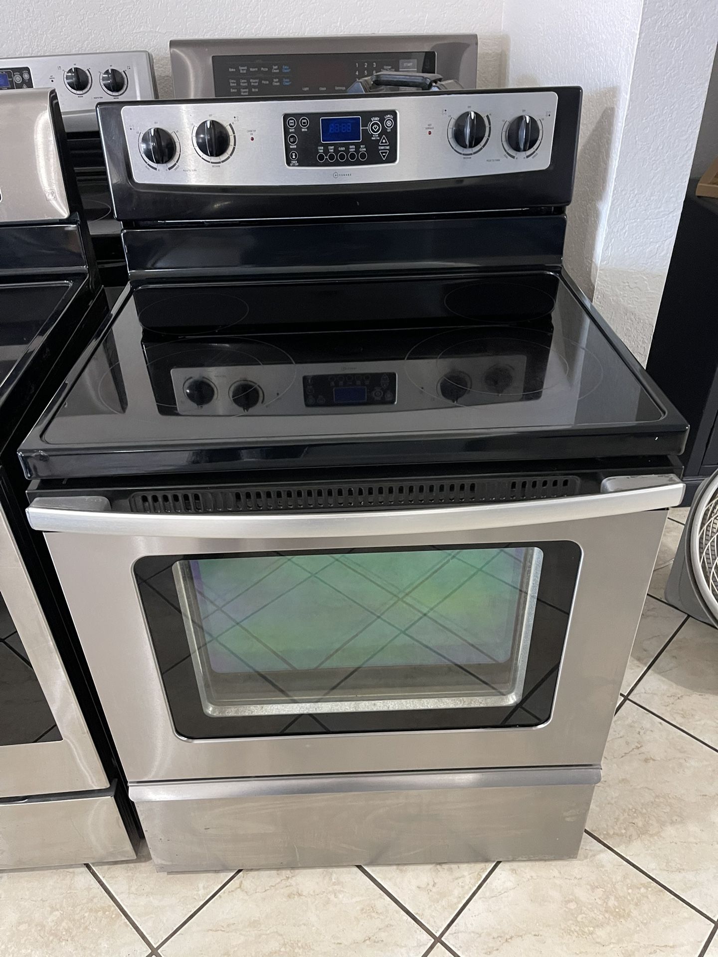 Whirlpool Electric Stove Stainless Steel
