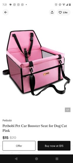 Dog car seat