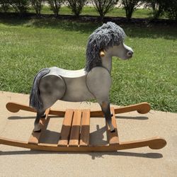 Wood Rocking Horse 