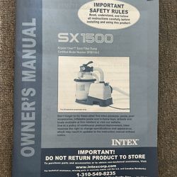 INTEX pool pump