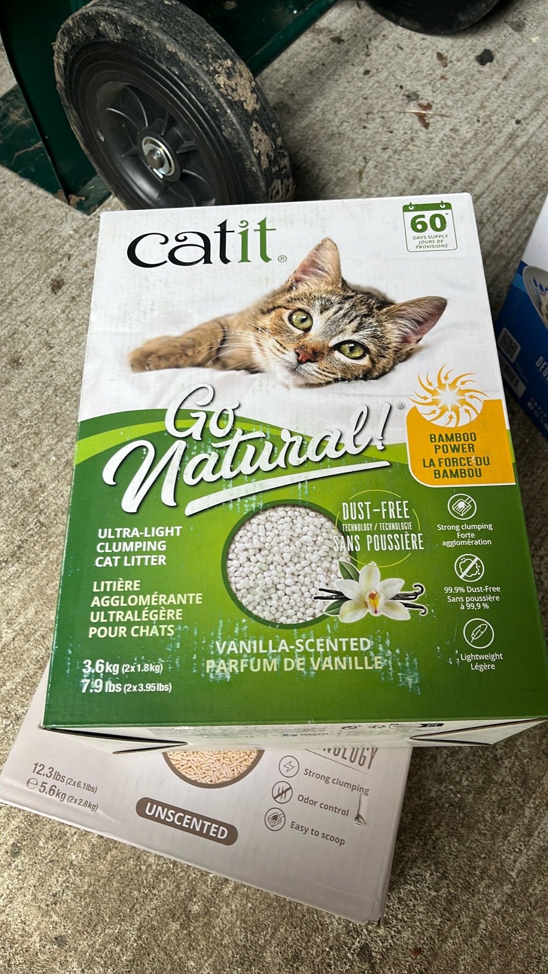 Cat litter