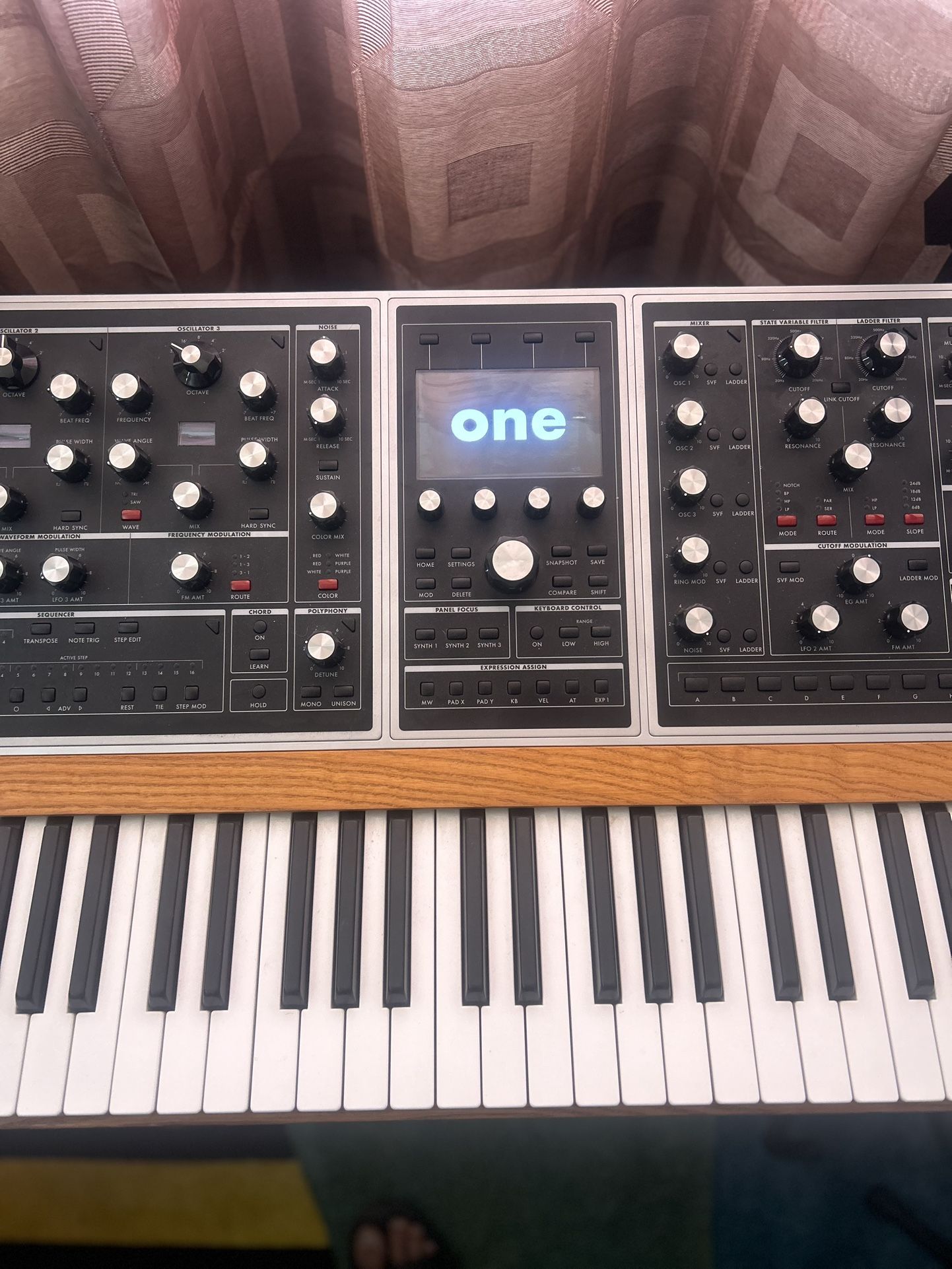 Moog One 8-Voice Polyphonic Analog Synthesizer Keyboard